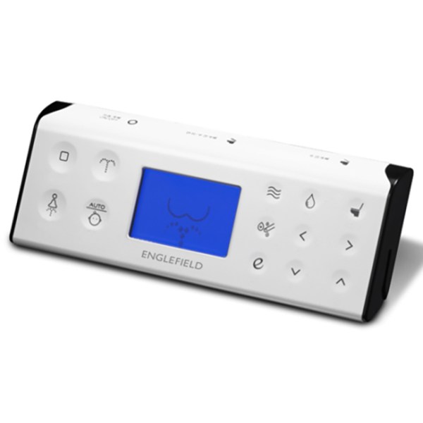 Englefield Polypropylene Bidet Intelligent Toilet Seat Plus White YT